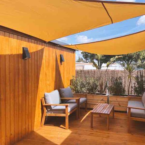 Lodge 4 personen - Huisje Conil - 35m² -