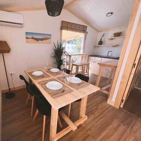 Lodge 4 personen - Huisje Conil - 35m² -