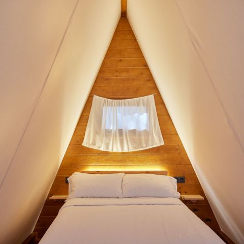 TIENDA DE LONA Y MADERA 2 personas - Glamping Tipi Pinar
