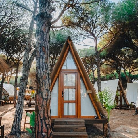 Canvas and wooden tent 2 persons - Glamping Tipi Pinar