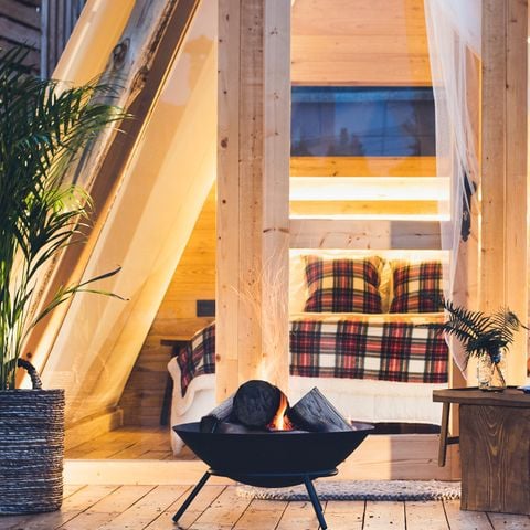 TENDA IN TELA E LEGNO 2 persone - Campeggio Tipi Pinar