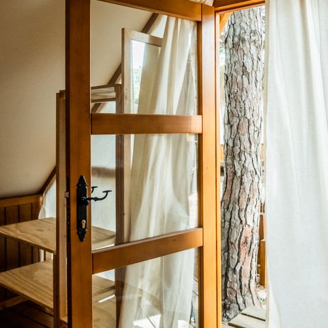 Canvas and wooden tent 4 persons - Glamping Tipi Retama