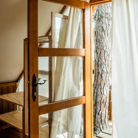 Tente en toile et en bois 4 personnes - Glamping Tipi Retama