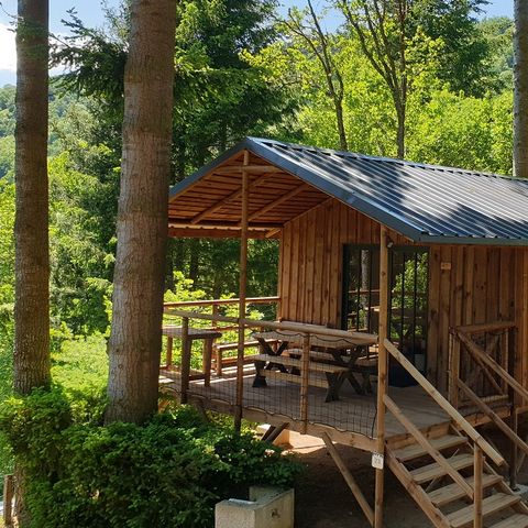 Bungalow 6 Personen - Lodge-Hütte Kapstadt mit Sanitäranlagen