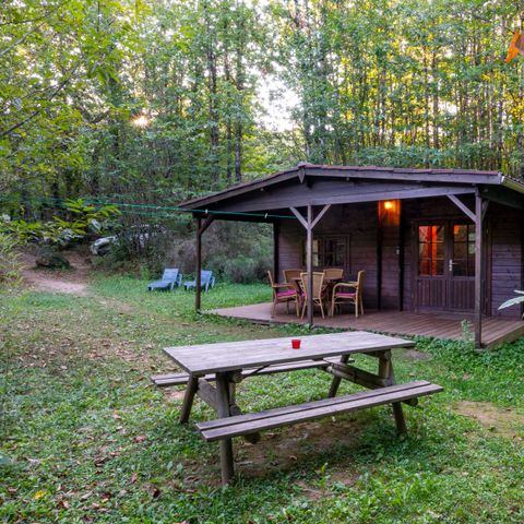 CHALET 6 personas - Chalet de madera