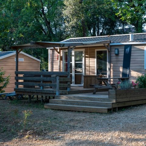 Stacaravan 6 personen - Stacaravan LODGE PRESTIGE 5 pers