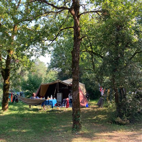Kampeerplaats - Kampeerplaats XL 150-300m² 1/7 pers