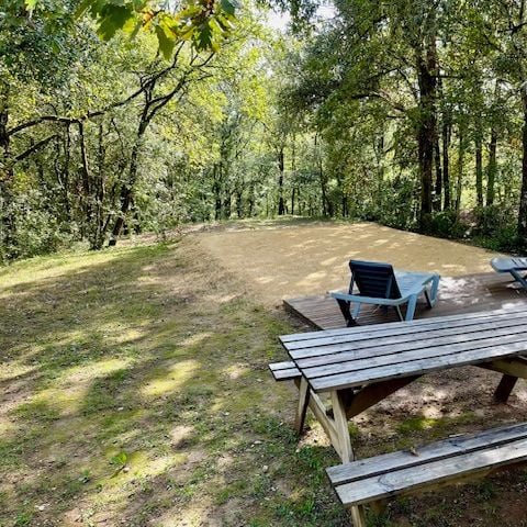 Stellplatz - Stellplatz PREMIUM mini 120m² 1/7 Pers.