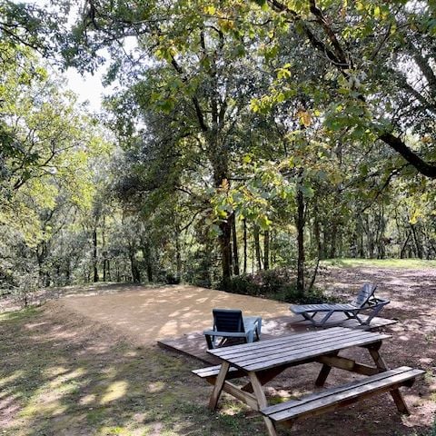 Stellplatz - Stellplatz PREMIUM mini 120m² 1/7 Pers.