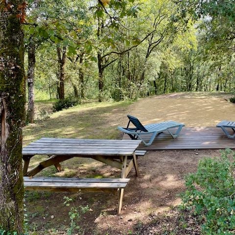 Stellplatz - Stellplatz PREMIUM mini 120m² 1/7 Pers.