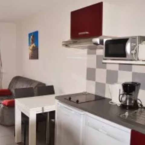 Studio 4 persons - 4-person rental studio with air conditioning