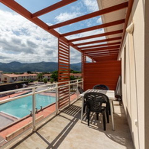 Piso 6 personas - Apartamento de 2 piezas para 6 personas con aire acondicionado