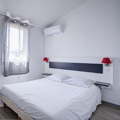 CASA 6 personas - Casa de 3 piezas para 6 personas con aire acondicionado