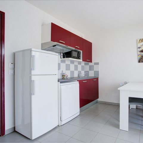 Studio 4 personen - 4-persoons studio met slaapgedeelte