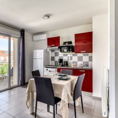 Studio 4 personen - Studio für 4 Personen mit Schlafbereich