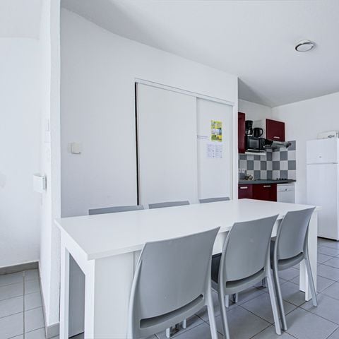 Studio 6 Personen - Studio für 6 Personen mit klimatisiertem Schlafbereich