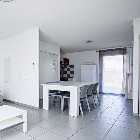 FERIENHAUS 6 Personen - 2-Zimmerwohnung mit Schlafbereich 6 Personen