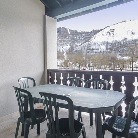 APARTEMENTO 8 personas - Piso de 3 habitaciones con dormitorio para 8 personas