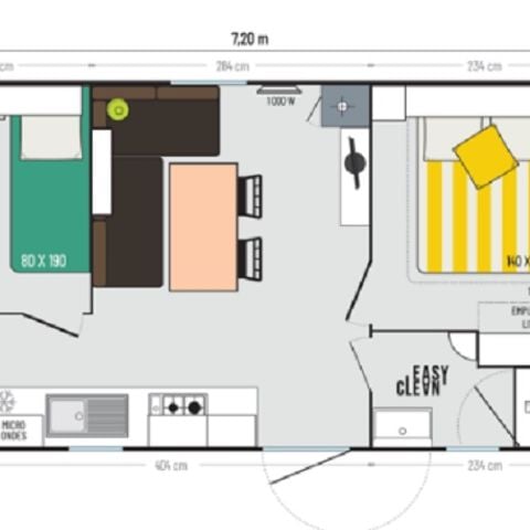Mobilhome 5 personnes - GALERNA