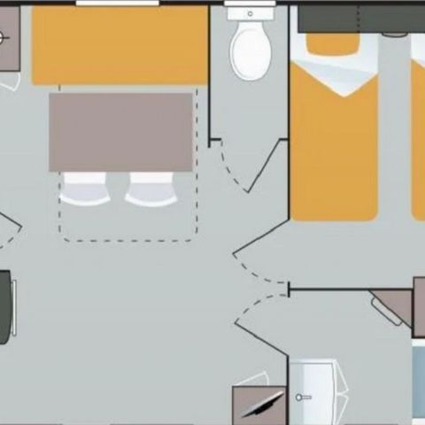 Mobile home 6 persons - IZARRA