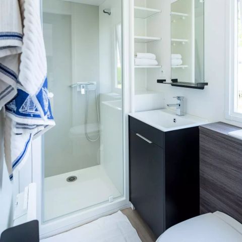 Stacaravan 6 personen - Stacaravan 4 Kamers 6 Personen + TV - 4 soleils