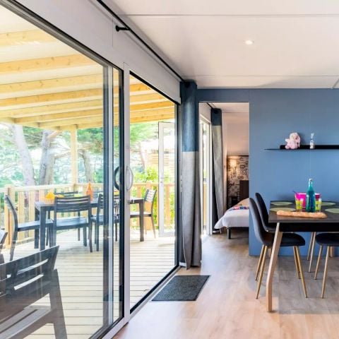 Stacaravan 6 personen - Stacaravan 4 Kamers 6 Personen + TV - 4 soleils