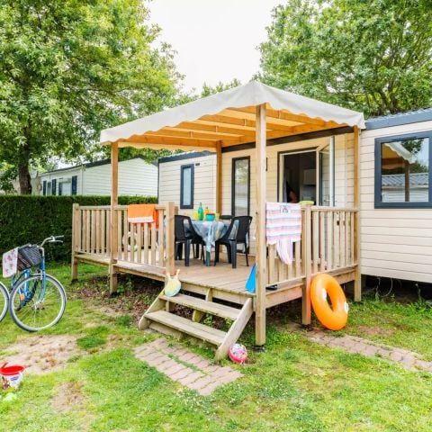 Mobilheim 4 Personen - 3 Zimmer 4 Personen + TV - 3 Sonnen