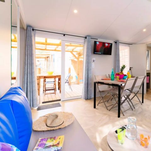 Mobilheim 6 Personen - Premium Côté Sable 4 Zimmer 6 Personen + TV