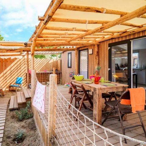 Stacaravan 6 personen - Premium Côté Sable 4 Kamers 6 Personen + TV