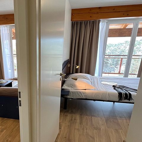 Appartement 4 personen - Uitzicht op de bergen