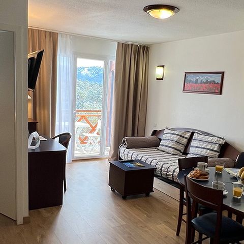 Wohnung 6 personen - 2 Zimmer Bergblick