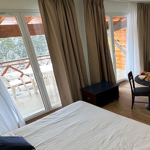 Studio 4 Personen - Bergblick