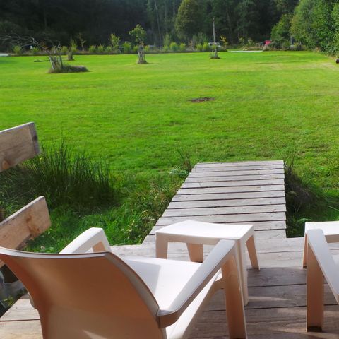 TENDA IN TELA E LEGNO 4 persone - SAFARI DE LUXE XL, senza servizi igienici