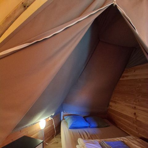 Accommodatie 4 personen - Tipi (zonder sanitair)