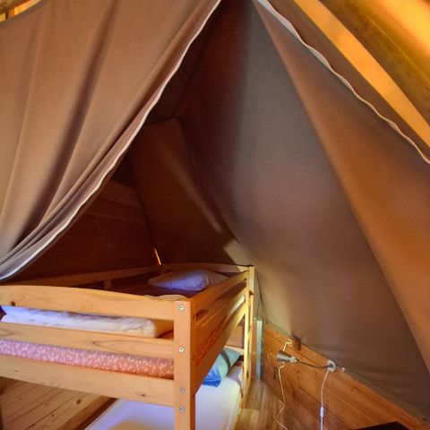 Accommodatie 4 personen - Tipi (zonder sanitair)