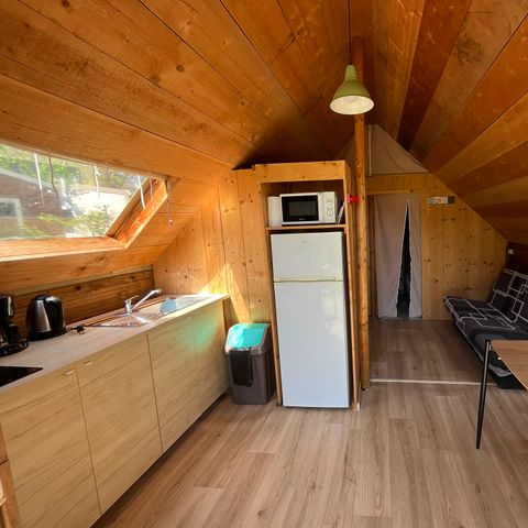 TENDA IN TELA E LEGNO 4 persone - Trapper