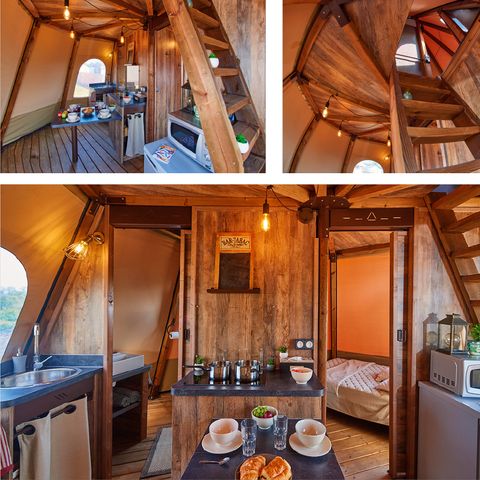 Accommodatie 4 personen - Indiase Tipi Home