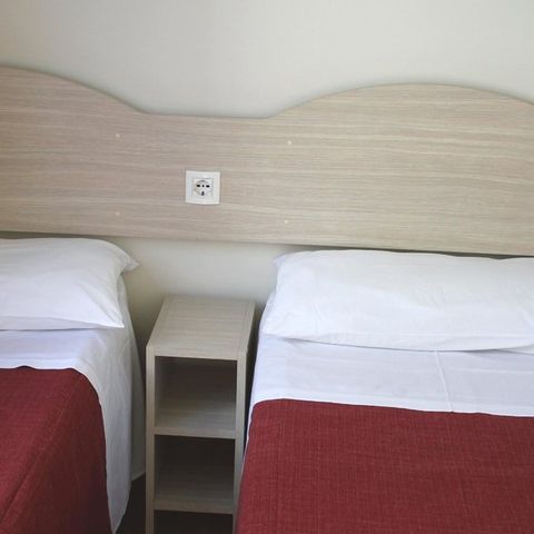 Stacaravan 4 personen - Solarium