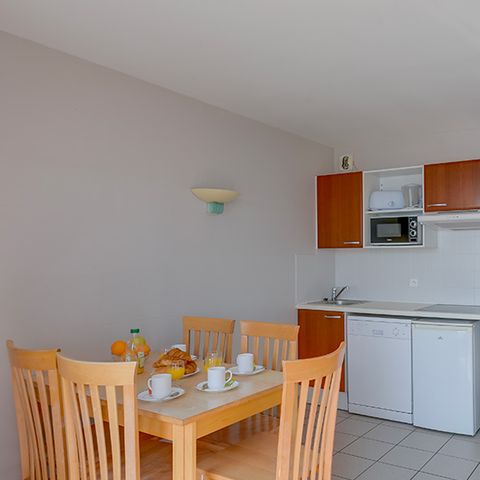 Apartement 5 Personen - 2 Zimmer 5 Personen - Meerblick