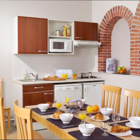 Apartement 6 Personen - 2-Zimmer-Kabine 6 Personen