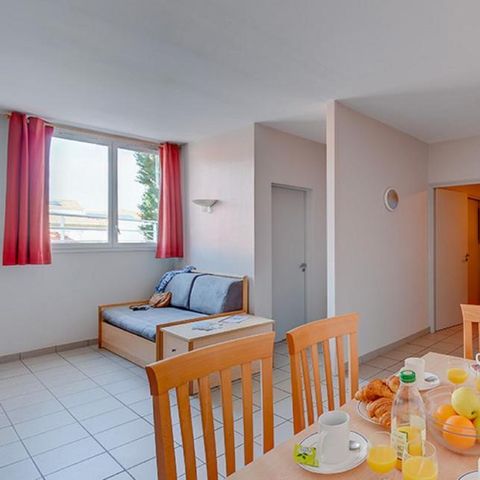 Appartement 6 personen - 2 kamer hut 6 personen