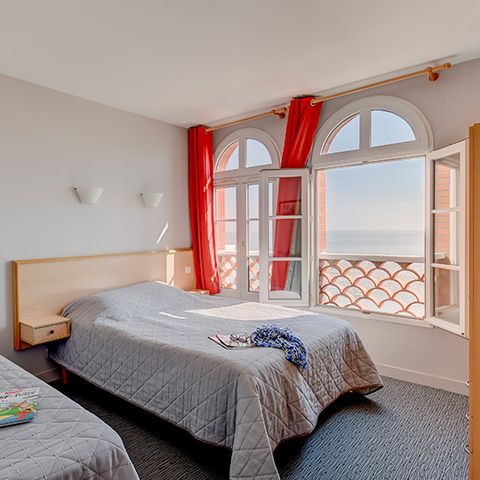 Apartement 5 Personen - 2 Zimmer 5 Personen Meerblick