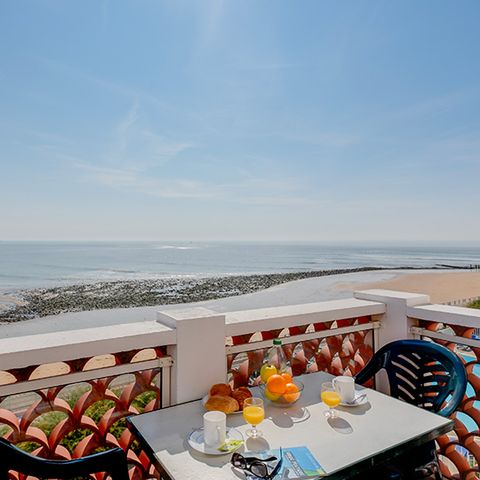 Appartement 5 personen - 2-kamerappartement voor 5 personen met uitzicht op zee