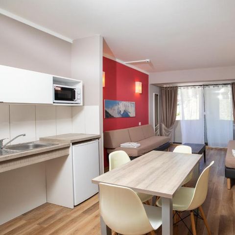 Studio 4 personen - Zonder balkon