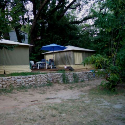Canvas bungalow 4 persons