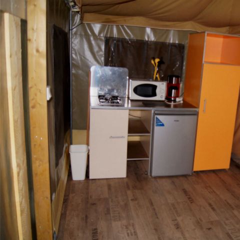 Canvas bungalow 4 persons