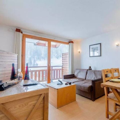 Wohnung 6 personen - BERGECKE MIT BLICK AUF DIE PISTE