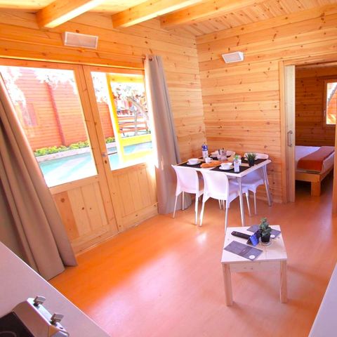 Bungalow 4 Personen - Komfort Junior Pool