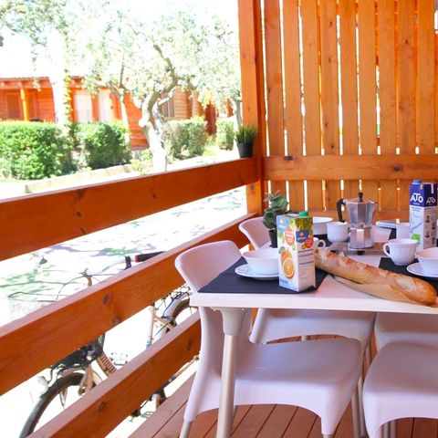 Bungalow 4 persons - Confort Junior Pool