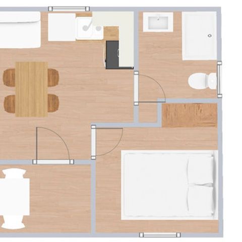 Bungalow 4 persons - C. Junior Oasis